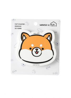 Mini Family Sports Cup Coasters (2pcs)(Memo+Shiba)