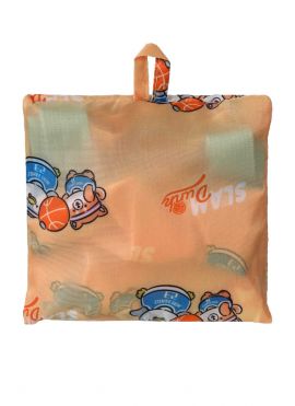 Mini Family Sports Foldable Shopping Bag(Orange)