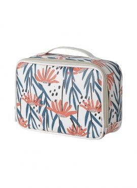Nature Series-Rectangular Cosmetic Bag with Strap
