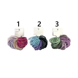Colored Basic Hair Ties (40 pcs)