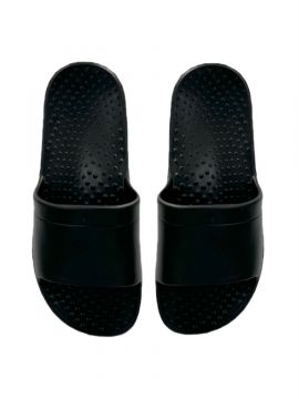 Dots Series Men's Bathroom Slippers(Black,43-44)