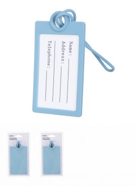 Solid Color Luggage Tag