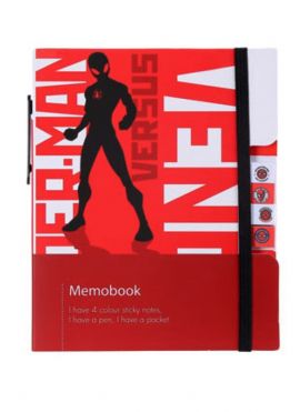 Marvel Collection Memo Book with Pen