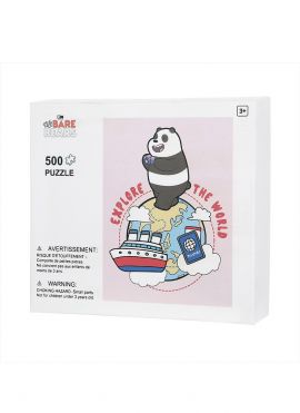 We Bare Bears 500 Pieces Puzzle (Panda)