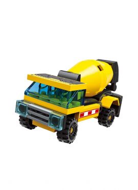 Construction Vehicles Building Blocks(Cement Mixer Truck, 38 pcs)