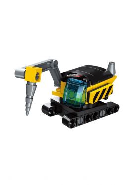 Construction Vehicles Building Blocks(Drilling Vehicle, 41 pcs)