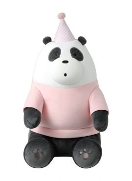 We Bare Bears Collection 4.0 Huge Plush Toy with Hat (Panda)