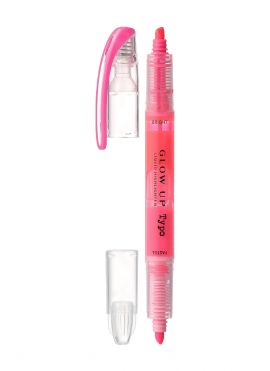 Double-Head Fluorescent Highlighter